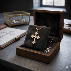 Trending Custom 10K <b>Solid</b> <b>Gold</b> Lab Grown Diamond Iced Jesus Cross <b>Pendant</b> <b>Gold</b> Hip Hop Bling Christian Fine Jewelry Gift charm - Product Image 6