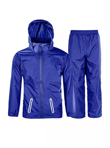 Rain Suit Durable Outdoor Rain Suit Breathable Waterproof Jacket Pants Design OEM Bulk Supply - Product Image 4