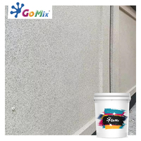 GoMix Faux Marbre Revêtement Mural Extérieur Pistolet Appliqué Imperméable Effet Granit Peinture Pierre