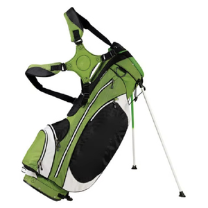 Bolsa de Golf Verde y Negra de Tela Oxford y Nailon, Multicompartimentos, Gran Capacidad, Ligera, con Cierre de Cremallera, para Adultos - Product Image 1