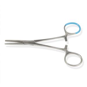 เครื่องมือหนีบหลอดเลือด Spencer Wells Artery Forcep ขนาด 12 ซม. แบบตรง ทำจากสแตนเลสสตีล ใช้สำหรับผ่าตัด สามารถนำกลับมาใช้ใหม่ได้ - Product Image 1