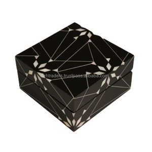 Coffret cadeau Mabkhara en bois incrusté de vadrouille Sérénité royale Brûleur Bakhoor élégant fabriqué à la main pour le Ramadan, l'Aïd et les fêtes religieuses - Product Image 4