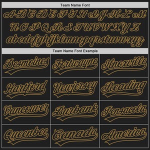 เสื้อเบสบอล Yourteams สำหรับผู้ชาย สีดำทอง ระบายเหงื่อได้ดี แขนสั้น ทรงปกติ สำหรับผู้ใหญ่ ใส่ได้ทุกฤดู - Product Image 5