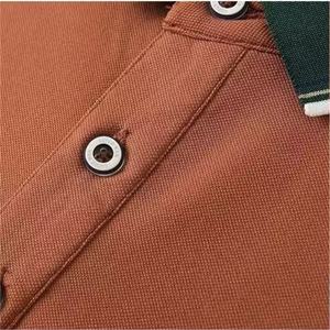 Fabricantes directos de fábrica Calidad profesional Hombres de secado rápido para Polos Diseños personalizables Logotipo de patrón sólido - Product Image 2