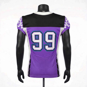 Camiseta de Baloncesto Morada sin Mangas con Cuello en V, Malla Sublimada Transpirable, Unisex, Corte Atlético, Número 99 - Product Image 5