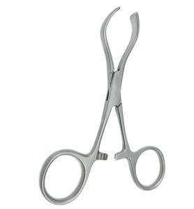 Pinzas para Toallas Backhaus, Pinzas de Sutura, Instrumentos Dentales Manuales de Acero Inoxidable, Personalizables, Uso Dental Profesional, en Venta - Product Image 2