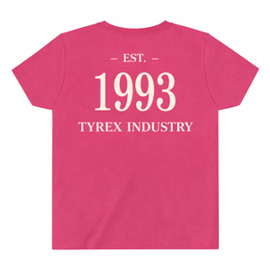 Tyrex Industry 1993 Classic Printed <b>TShirt</b> With Custom Logos Premium High Quality Cotton Fashion Tee - Product Image 5