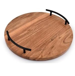 Bandeja de Madera Decorativa para Mesa de Comedor, Diseño Real, Acabado Esmaltado, para Pasta y Pizza, de Calidad Superior, en Oferta - Product Image 5