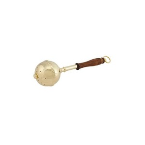Aspersor de Agua Bendita de Calidad Premium, Estilo Tradicional, Acabado Dorado Brillante, Mango de Alambre, Precio al por Mayor - Product Image 6