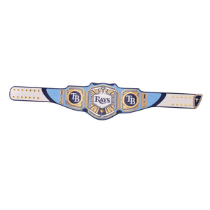 Cinturón de Campeonato de los Tampa Bay Rays, Cinturón Oficial para Fanáticos del Deporte, Cinturón de Lucha Libre Personalizable de Primera Calidad para Coleccionistas - Product Image 6
