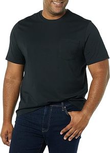 Camiseta de Algodón Grueso Negra Lisa de Alta Calidad para Hombre, Estilo Urbano, 100% Algodón Suave, 240 GSM, Oversize, Ecológica, Venta al por Mayor - Product Image 2