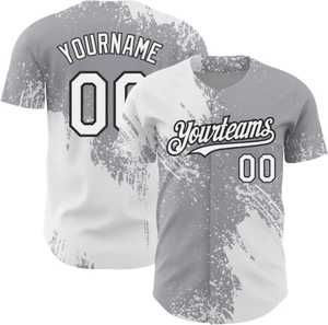 Chemise de baseball sportswear tendance, sublimation, design classique, style boutonné, pour hommes. - Product Image 3