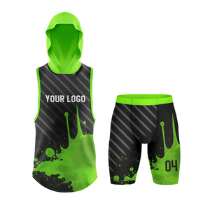 Ensembles d'uniformes de football 7v7 sublimés sans manches de haute qualité pour adultes, 100 % polyester, confortables, pour équipes, grandes tailles, séchage rapide - Product Image 5