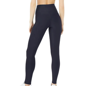 Custom Color Plus Size Yoga Set 2-Piece <b>Crop</b> <b>Top</b> Shorts Spandex/Nylon Quick Dry Adjustable Straps High-Waisted Elastic Waistband - Product Image 6