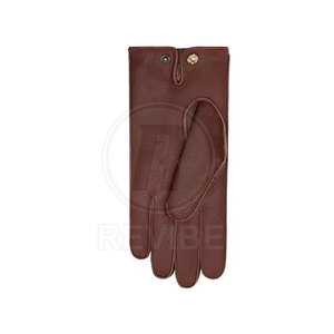Custom Made High Quality Winter Daily Use Touch Screen Leather <b>Gloves</b> <b>Fur</b> Lining Breathable Eco-Friendly Best Selling Hot - Product Image 3