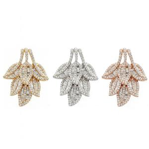 China Manufacturer Jewelry New Arrival Best Quality Gold Natural Diamond Brilliant Cut Fancy Cute Women's Charm Pendant Gift - Product Image 4