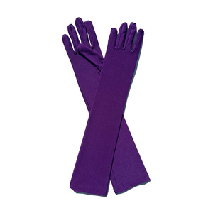 Gants extensibles en soie de lait pour fêtes, spectacles et danse - Product Image 1