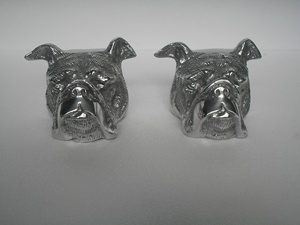 Unique Aluminum Bull Dog Sculpture Anime-Inspired Table <b>Top</b> Paper Weight <b>Book</b> Stopper Metal Figurine <b>Model</b> Casted Casting - Product Image 6