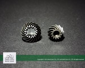 Taiwan Gear Manufacturer's Customized Right-Hand Direction Spiral Bevel Gear Steel Material for <b>Brush</b> <b>Cutters</b> Spiral Brand - Product Image 4
