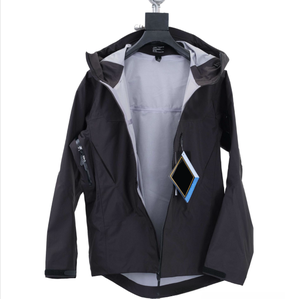 <b>Men's</b> Waterproof Windbreaker <b>Jacket</b> Hooded Lightweight Eco-Friendly Quick Dry Breathable Polyester Spandex Fabric Autumn <b>Cycling</b> - Product Image 4
