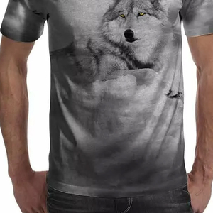 Camiseta Sublimada Cómoda para Hombre, de Alta Calidad, para Verano, Superventas, con Estampado, Transpirable, 100% Poliéster - Product Image 5