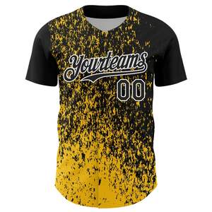 Camisetas de Béisbol Profesionales Personalizadas por Sublimación, Transpirables, Cuello Redondo, Manga Corta, Uniformes de Equipo, Ajuste Atlético para Toda Temporada - Product Image 2