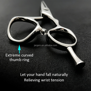 Tijeras de Peluquería Curvas Extremas de Primera Calidad, Tijeras de Corte de Pelo Personalizadas de Acero Japonés VG10 para Cortes de Precisión - Product Image 3