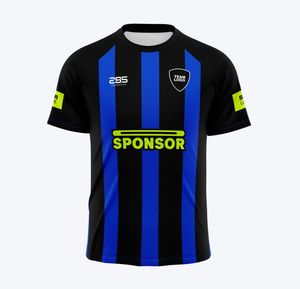 Custom Soccer Team Jersey Short Sleeve Football Shirt Quick Dry Printed Sportswear for Training Match - Product Image 4