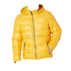 Hot Sale Premium New Design Custom Bubble <b>Hoodie</b> Winter Keep Warm Padded Jacket Plain Men Puffer Jacket - Product Image 1