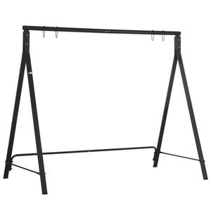 Silla Columpio para Patio con Soporte, Muebles de Exterior Duraderos y Cómodos - Product Image 1