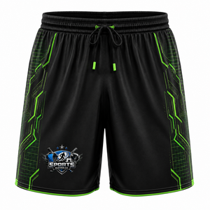 Shorts de football personnalisés en tissu polyester premium, respirants, anti-humidité, légers et flexibles - Product Image 1