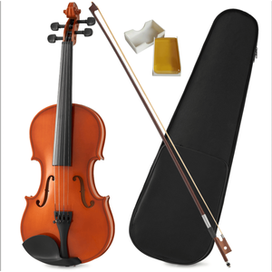 Violon de taille 4/4 pour débutants et professionnels, design durable et léger avec un son riche et stable, finition brillante et lisse - Product Image 6