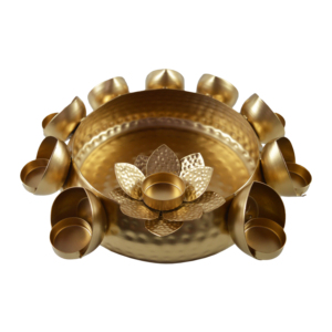 Urli en métal poli au design élégant et personnalisé, thème floral, pour la décoration intérieure et les fêtes – Meilleure vente 2026, meilleur prix - Product Image 5