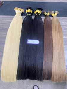 Pointe plate/ Mini pointe plate/ Cheveux vierges en vrac 100% humains vietnamiens non traités, meilleure qualité et best-seller, blonds, pointes pleines - Product Image 4