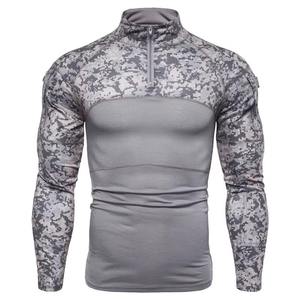 Chemises de compression personnalisées Rash Guard, séchage rapide, vêtements de sport Rash Guard, chemise de compression à manches longues pour hommes - Product Image 4