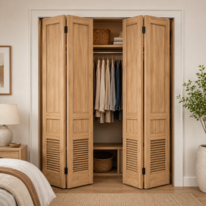 Traditional Rustic Design Eco-friendly Durable Solid Wood Shutters for Kitchen Outdoor Use Stylish Modern Interior Premium - Product Image 4