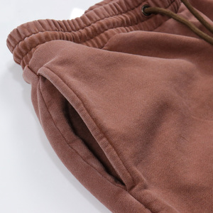Pantalones de chándal de algodón de pierna ancha para mujer de talla grande, cintura media con cordón, color liso, longitud completa, ajuste holgado, otoño - Product Image 5
