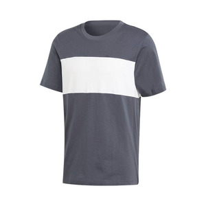 T-shirt en coton tricoté à imprimé graphique pour hommes et femmes, col rond, manches courtes, style décontracté, mode estivale, streetwear confortable - Product Image 3