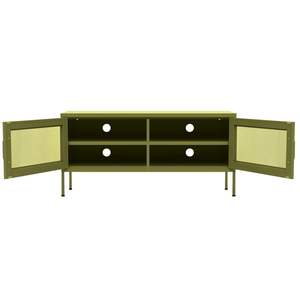 Soporte para TV de acero verde oliva de 41,3 x 13,8 x 19,7 pulgadas - Product Image 6