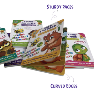 Serie para Niños Pequeños de Biplob sobre Buenos Hábitos, Libro 8: Kiri el Jabalí Nunca Lanza Tantrums, Libro de Cartas y Audiolibro para el Aprendizaje - Product Image 4