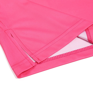 Ventes en gros de maillots de football américain pour adultes, rose et blanc, personnalisables, manches courtes, 100% polyester, unisexe - Product Image 5