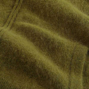 Chaqueta Bomber de Invierno para Hombre, de Poliéster, con Cierre, Cuello Mao, Tejida, de Secado Rápido, Transpirable, Ecológica, Informal, para la Calle, con Textura Afelpada - Product Image 3