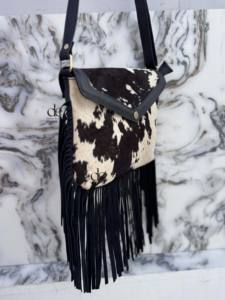 Nouveau sac à main de créateur fait à la main en fourrure de vachette avec franges sacs à franges Gypsy Stylish Vintage Hair on Hair Bags pour femmes - Product Image 2