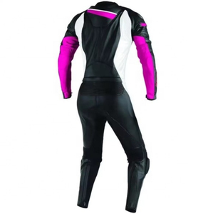 ชุดแข่งรถมอเตอร์ไซค์หนังแท้สำหรับผู้ชาย OEM กันน้ำ กันลม ระบายอากาศ แห้งเร็ว ปรับแต่งขนาดและสีได้ คุณภาพสูง - Product Image 6