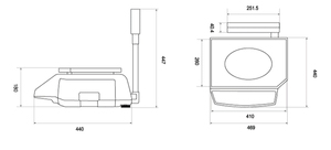 ตัวแปลงโฆษณาความเร็วสูง Wi-Fi หน้าจอแสดงผล LCD/LED ระดับเพลาพิมพ์ POS อัจฉริยะขนาด4,000 + plu แบบเน็ต - Product Image 3