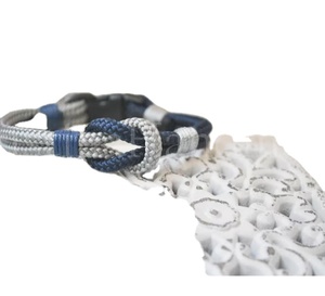 เชือกทำด้วยมือสร้อยข้อมือ unisex สร้อยข้อมือกะลาสีเชือกขายดีสร้อยข้อมือคู่ - Product Image 1