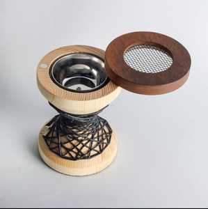 Quemador de Incienso de Madera y Metal de Diseño Moderno, Versión Profesional, para Uso Religioso, Ecológico, Precio Económico, Venta al Por Mayor - Product Image 1