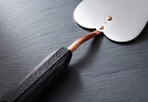 Heart Shape Stainless Steel <b>Cake</b> <b>Server</b> With Black Handle Non Stick <b>Cake</b> Tools For <b>Cake</b> Decorations Parties And Celebrations - Product Image 4