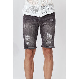 Shorts en jean amples vintage pour homme, style streetwear d'été, coupe décontractée, pour le travail - Product Image 5