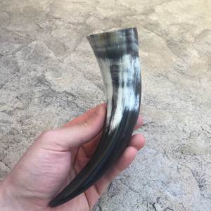 Chopes à bière tendance en corne polie grande taille avec support, motif animalier, pour fêtes d'anniversaire et bars - Product Image 6